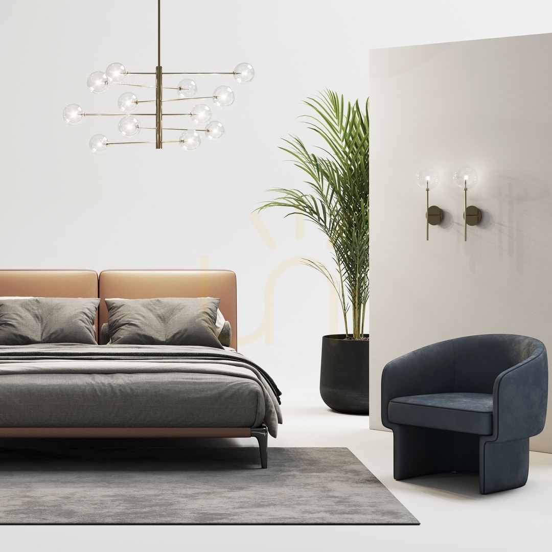 Anzeige Wandleuchte Ideallux Equinoxe AP1 Fumé Chrom Glas G4 345338 Wandleuchte Ideallux Equinoxe AP1 Fumé Chrom Glas G4 345338