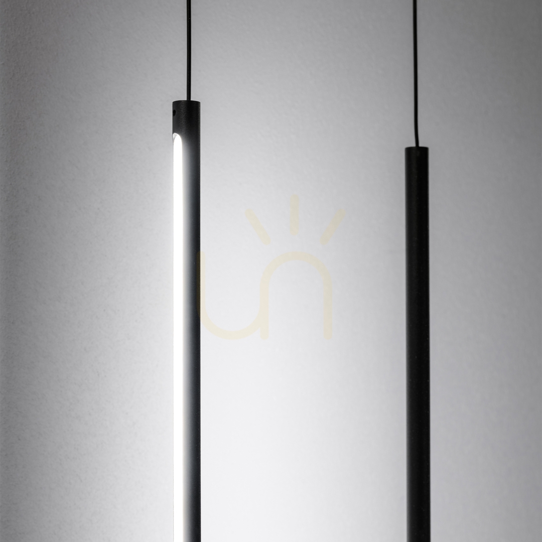 Aussicht Wandleuchte Ideallux FILO ESSENCE schwarz LED 16,5W 2700K 341125 Wandleuchte Ideallux FILO ESSENCE schwarz LED 16,5W 2700K 341125