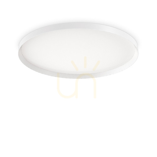 Prüfen Außen-Deckenleuchte Ideallux Fly 341200 weiß LED 2700K Ø90 cm