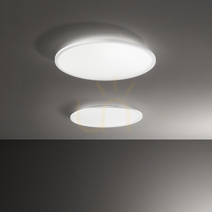 Außen Deckenleuchte Ideallux Fly Slim PL D45 weiß LED 2700K 26W 341231 small 3