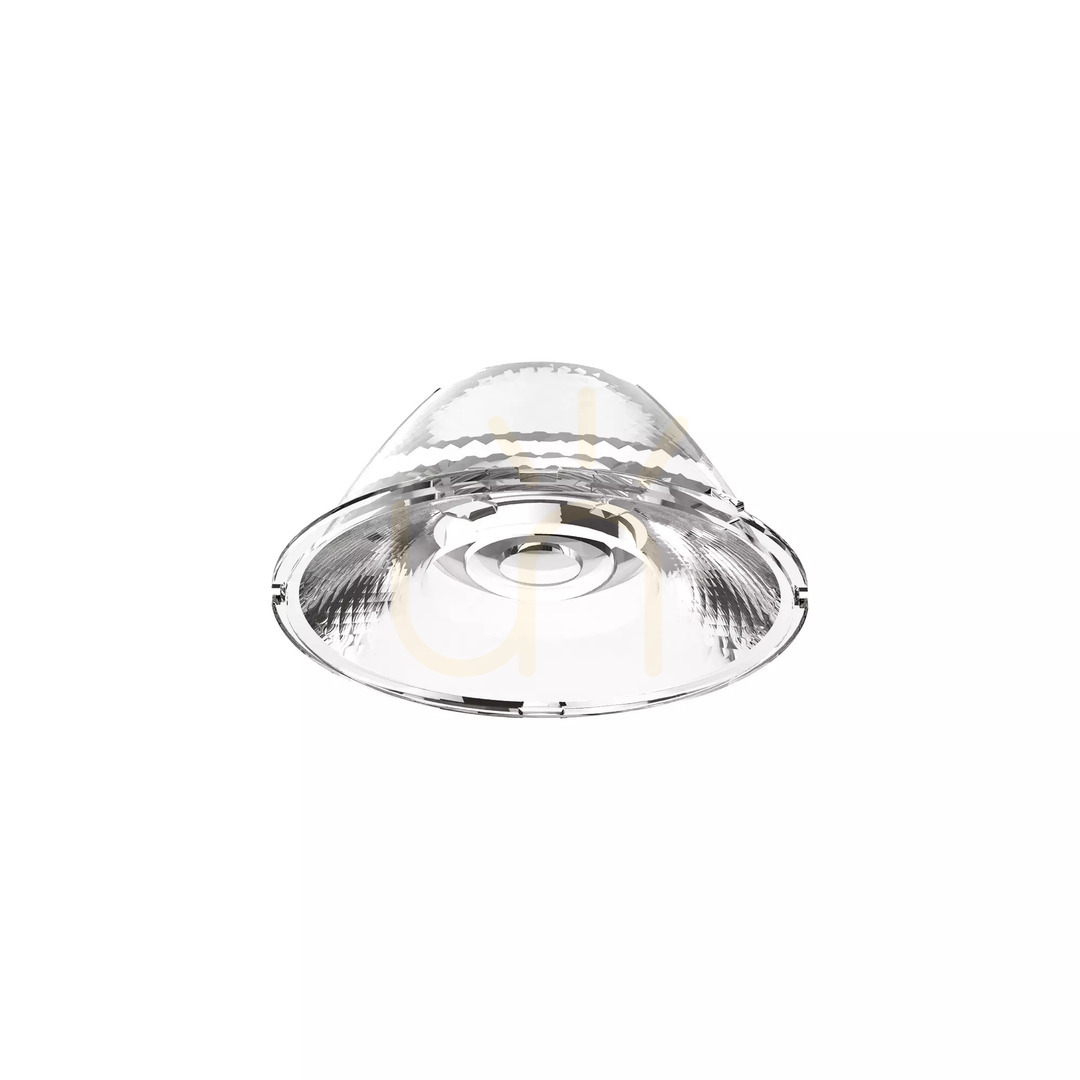 Aussicht Linse Ideallux FOX 349145 transparent 15° 6,2 cm Polystyrol Linse Ideallux FOX 349145 transparent 15° 6,2 cm Polystyrol