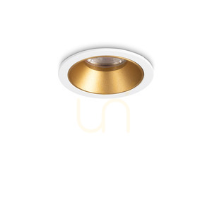Einbauleuchte Ideallux Game rund Gold 5,5W LED 3000K 349084 small 0
