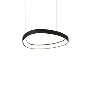 Pendelleuchte Ideallux Gemini schwarz LED 36W 2700K Ø42,5 cm 341538 small 0