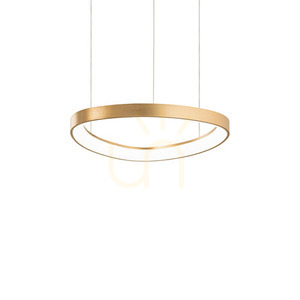 Pendelleuchte Ideallux Gemini Messing LED 36W 2700K Ø42,5 cm 341545 0 Pendelleuchte Ideallux Gemini Messing LED 36W 2700K Ø42,5 cm 341545 small 0