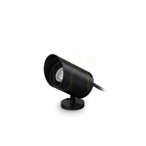 Prüfen Strahler Ideallux KOALA 349596 LED 7W schwarz Aluminium rund