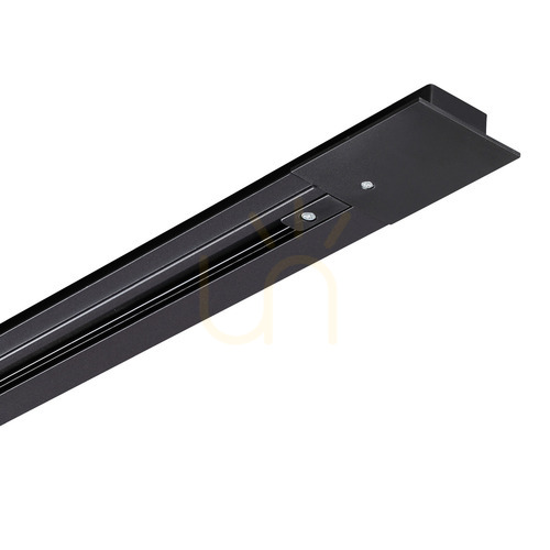 Prüfen Beleuchtungsschiene Ideallux LINK Mono Einbau 1-Phasen schwarz 300 cm 344966