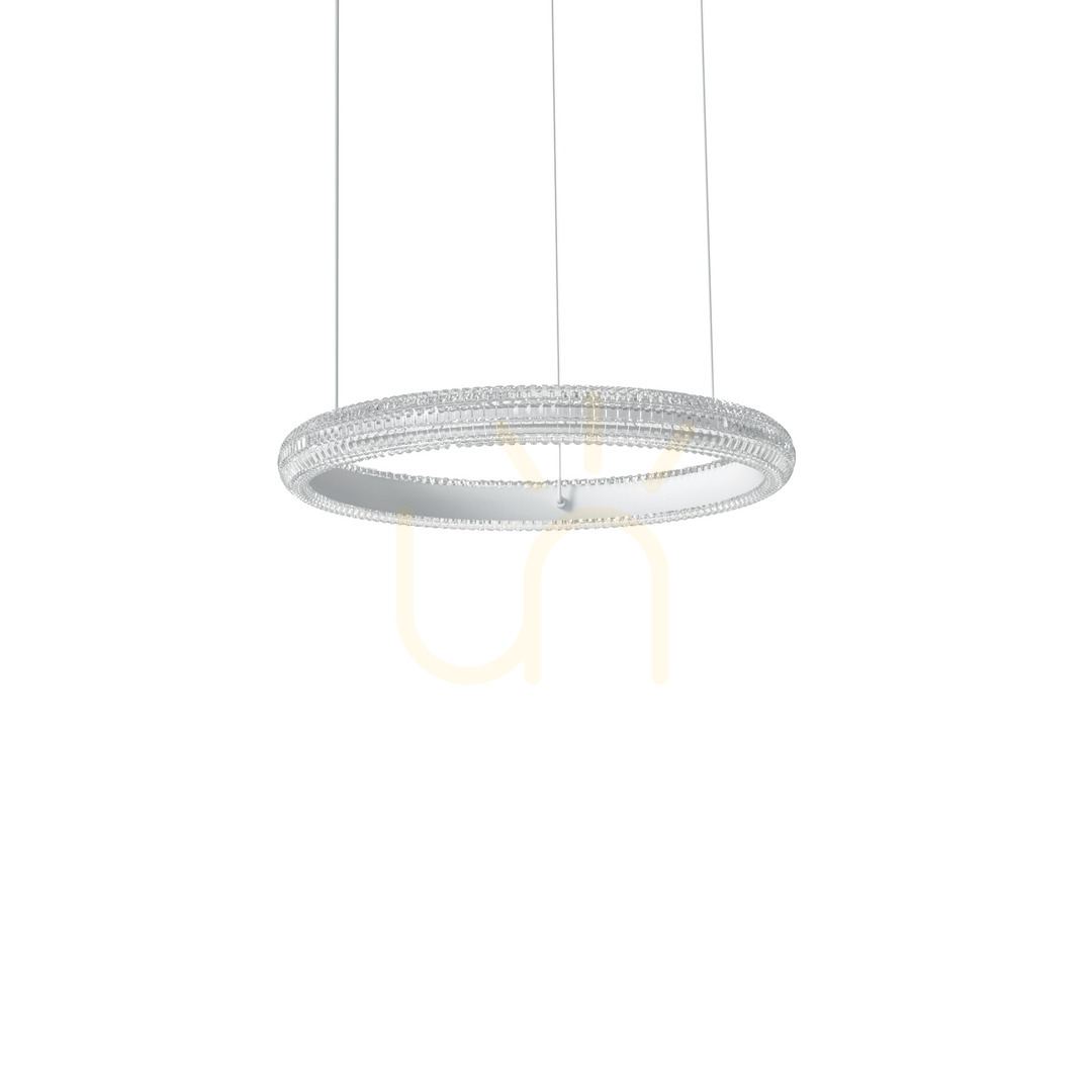 Prüfen Pendelleuchte Ideallux Miracle weiß LED 25W D40 325804 Pendelleuchte Ideallux Miracle weiß LED 25W D40 325804