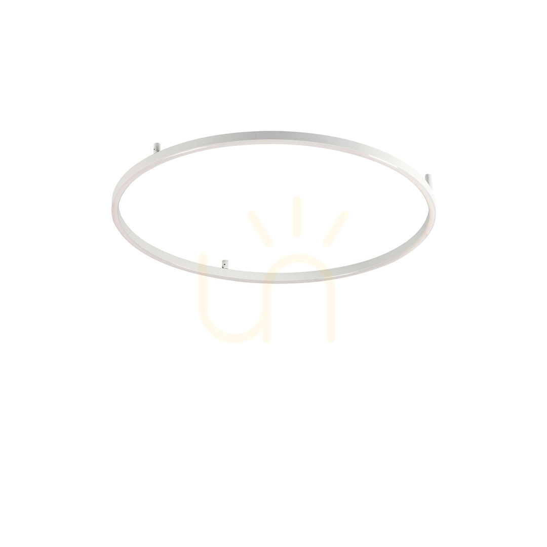 Prüfen Plafond Ideallux Oracle Slim 50 cm LED 29W 4000K weiß 341910 Plafond Ideallux Oracle Slim 50 cm LED 29W 4000K weiß 341910