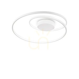 Plafond Ideallux OZ 342313 LED weiß 60 cm 4000K Metall Polystyrol small 0