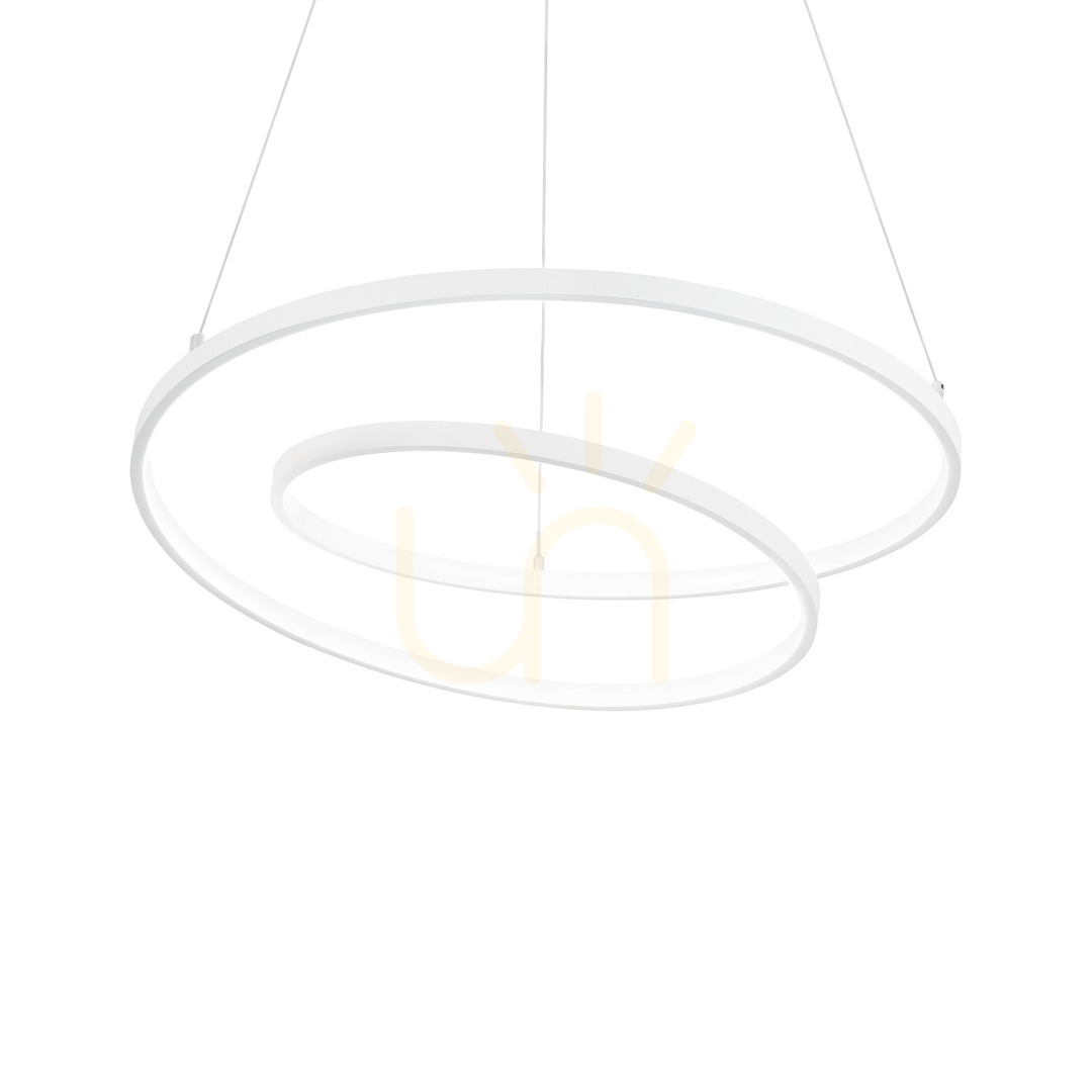 Prüfen Pendelleuchte Ideallux OZ 342436 LED 52W 4000K Ø80 cm weiß Pendelleuchte Ideallux OZ 342436 LED 52W 4000K Ø80 cm weiß