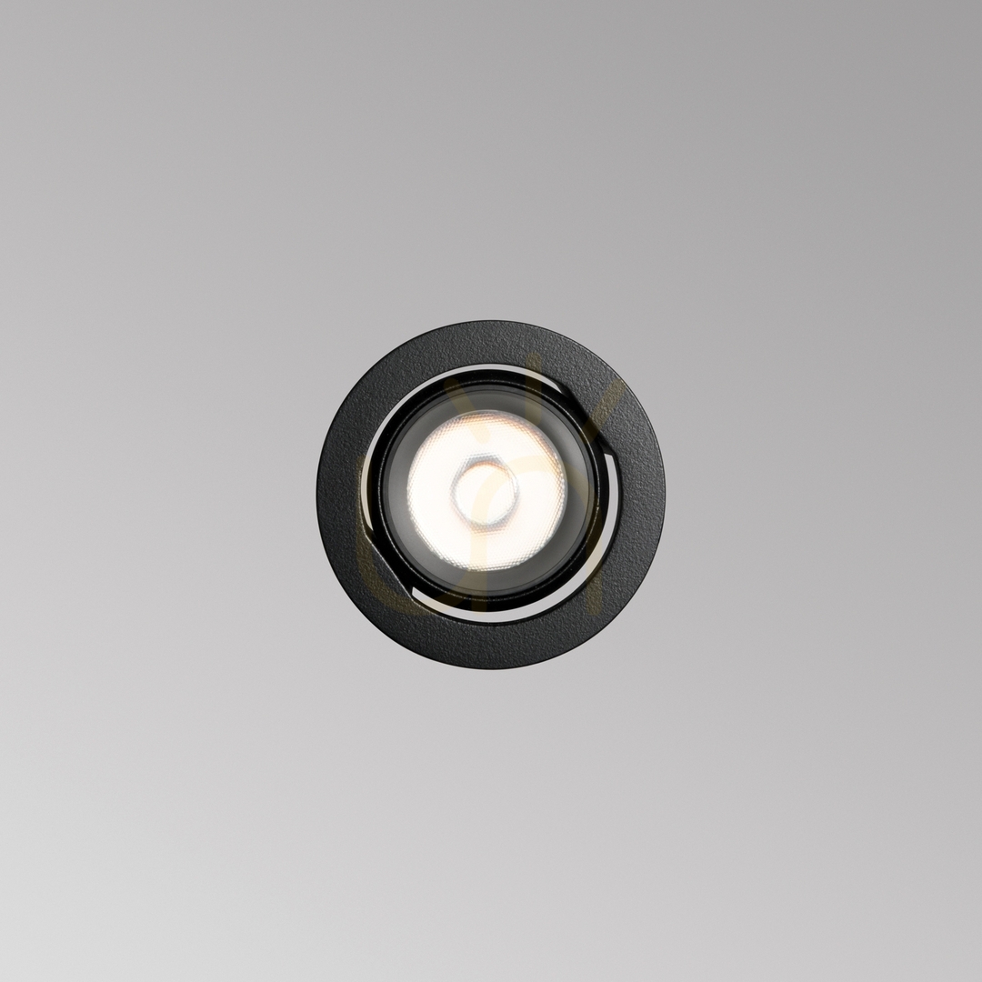 Aussicht Einbauleuchte Ideallux Quark Adjustable weiß LED 12W 3000K 344805 Einbauleuchte Ideallux Quark Adjustable weiß LED 12W 3000K 344805