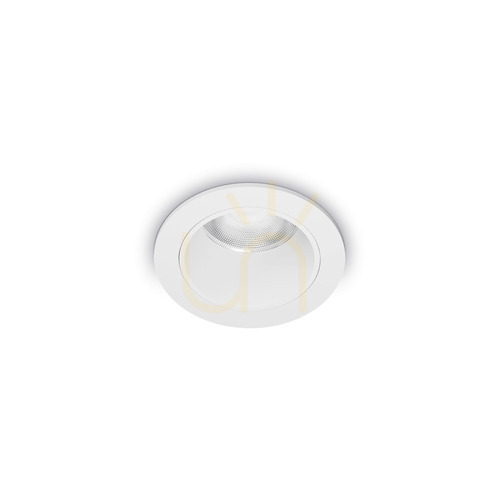 Prüfen Einbauleuchte Ideallux Quark 344836 rund weiß LED 9W 3000K Ø4,9 cm