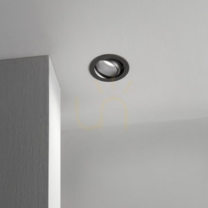 Einbauleuchte Ideallux Quark schwarz LED 9W 3000K verstellbar 322971 1 Einbauleuchte Ideallux Quark schwarz LED 9W 3000K verstellbar 322971 small 1