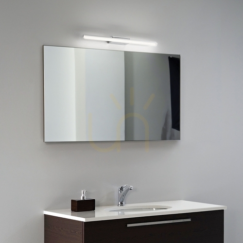 Prüfen Außenwandleuchte Ideallux Riflesso 331690 weiß LED 19W 82 cm IP54