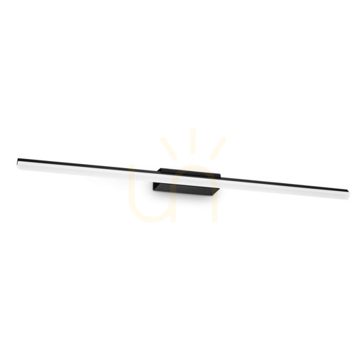 Prüfen Außenwandleuchte Ideallux Riflesso 345147 schwarz LED 19W 82 cm IP54