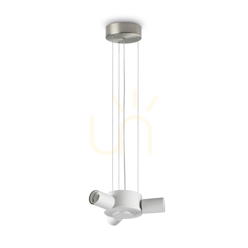 Prüfen Pendelleuchte Ideallux Set Up MSP3 Nickel 3-flammig E27 348209