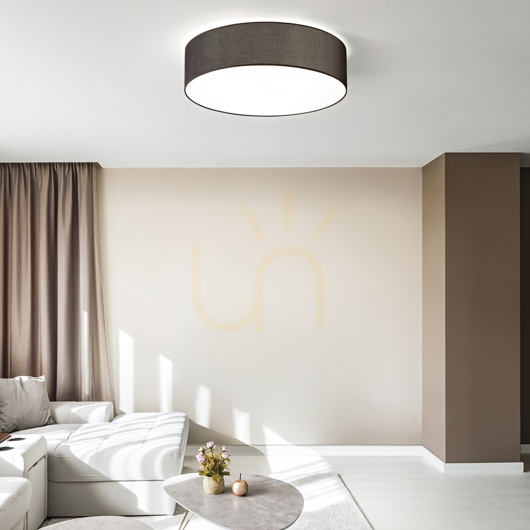 Vorschau Lampenschirm Ideallux SET UP Slim Tortora Stoff Ø70xH18 cm 346045 Lampenschirm Ideallux SET UP Slim Tortora Stoff Ø70xH18 cm 346045