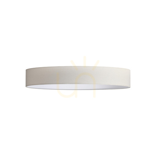 Prüfen Lampenschirm Ideallux SET UP Ultra Slim beige Stoff Ø70 cm H9 346137