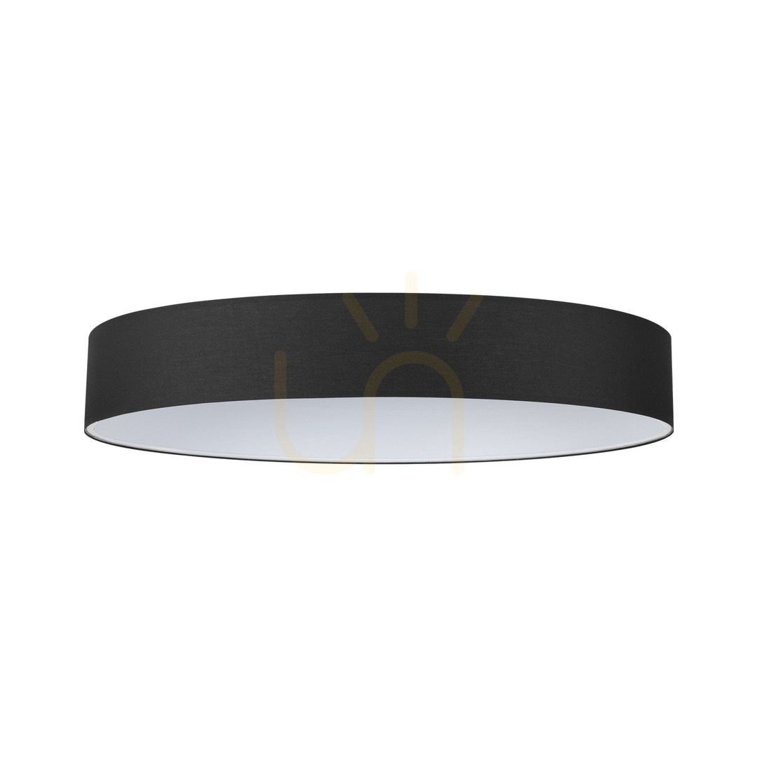 Prüfen Lampenschirm Ideallux SET UP Ultra Slim schwarz Stoff Ø90 cm H9 cm 339313 Lampenschirm Ideallux SET UP Ultra Slim schwarz Stoff Ø90 cm H9 cm 339313