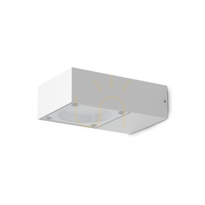 Außenwandleuchte Ideallux Sirio AP1 Bianco weiß GX53 318226 0 Außenwandleuchte Ideallux Sirio AP1 Bianco weiß GX53 318226 small 0