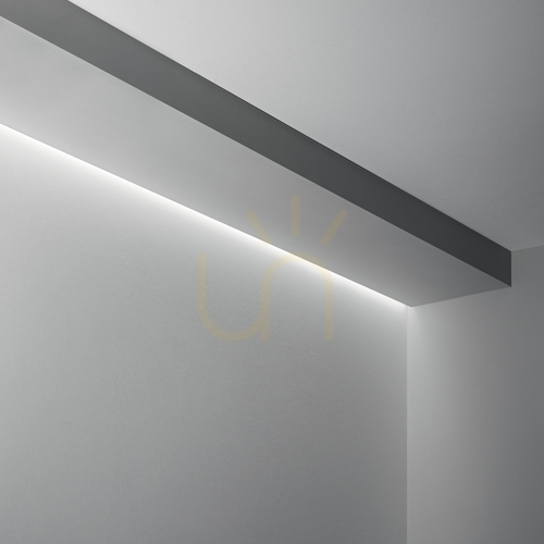 Prüfen LED-Profil Ideallux SLOT 339788 Einbau trimless 200 cm Aluminium Silber