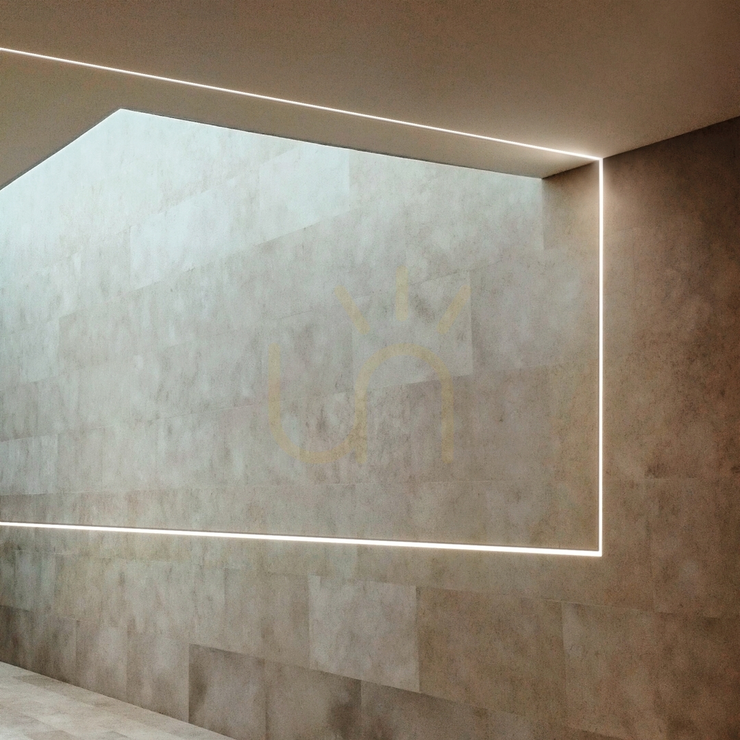Aussicht LED-Profil Ideallux SLOT REC Trimless 200 cm Aluminium 346762 LED-Profil Ideallux SLOT REC Trimless 200 cm Aluminium 346762