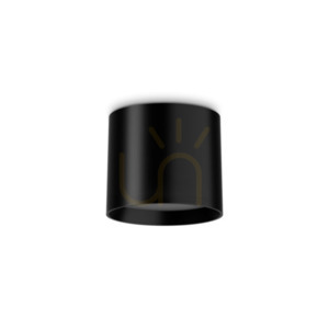 Plafond Ideallux Spike 336008 LED 10W schwarz Ø10 cm Aluminium 0 Plafond Ideallux Spike 336008 LED 10W schwarz Ø10 cm Aluminium small 0