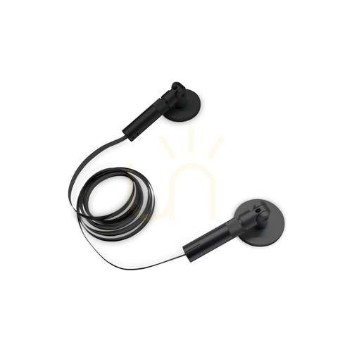 Prüfen LED-Linearsystem Stromkabel Ideallux TESI schwarz 5 m 344911
