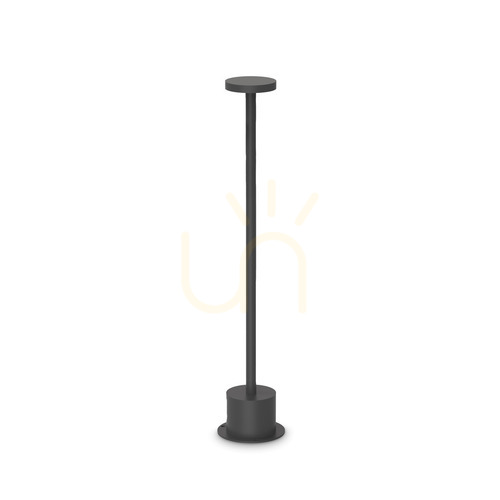 Prüfen Außenstehleuchte Ideallux Toffee schwarz LED 8W H50cm IP54 347790