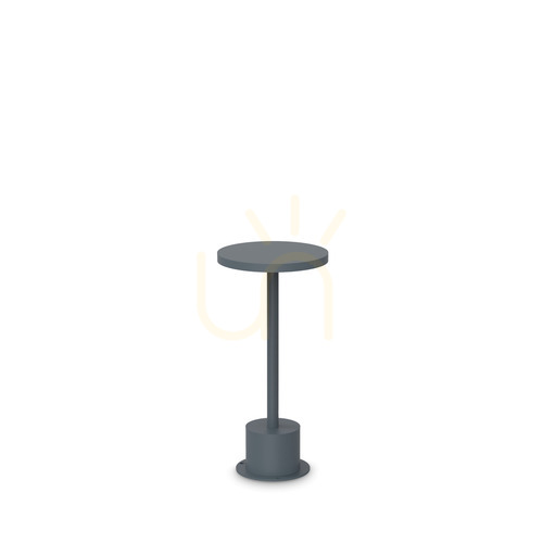 Prüfen Außenstehleuchte Ideallux Toffee 347806 anthrazit LED 11W Ø16x25 cm