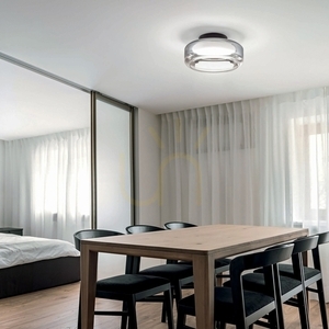 Plafond Ideallux Topico D25 LED 12W schwarz 333007 1 Plafond Ideallux Topico D25 LED 12W schwarz 333007 small 1