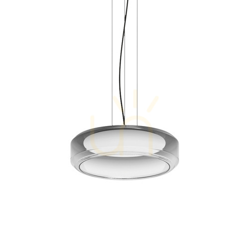 Prüfen Pendelleuchte Ideallux TOPICO 333045 D45 LED 28W Glas schwarz 3000K