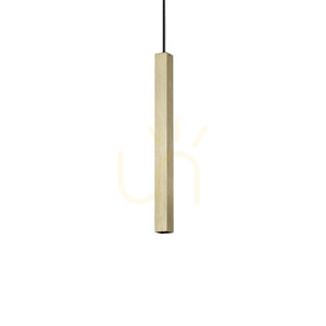 Pendelleuchte Ideallux Look Ultrathin Messing LED 3000K 11,5W 339740 small 0