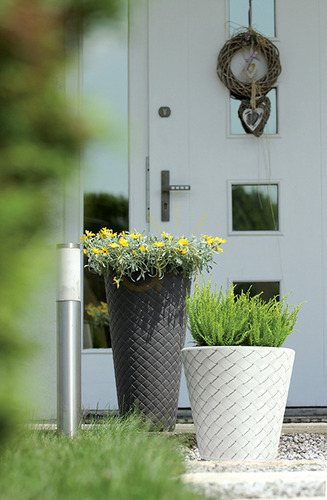 Prüfen MATUBA frostsicherer Blumentopf - anthrazit 52 L