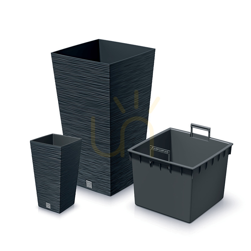 Vorschau Furu Square frostsicherer Pflanzkübel Betonoptik 91,5 L Furu Square frostsicherer Pflanzkübel Betonoptik 91,5 L