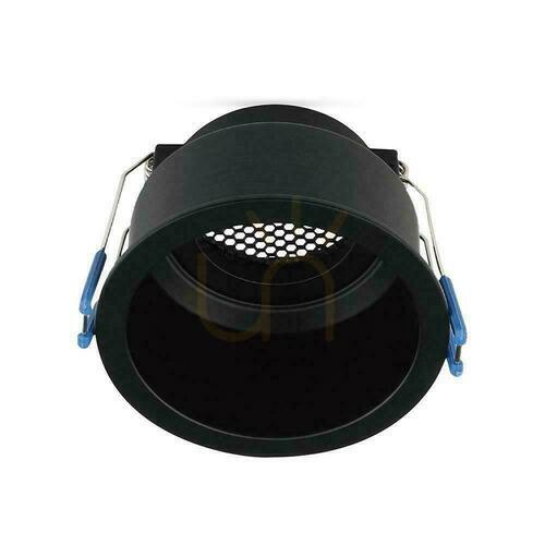 Prüfen Einbaurahmen V-TAC VT-9001RD GU10 schwarz, tief, mit Wabengitter, ø9 cm, IP20