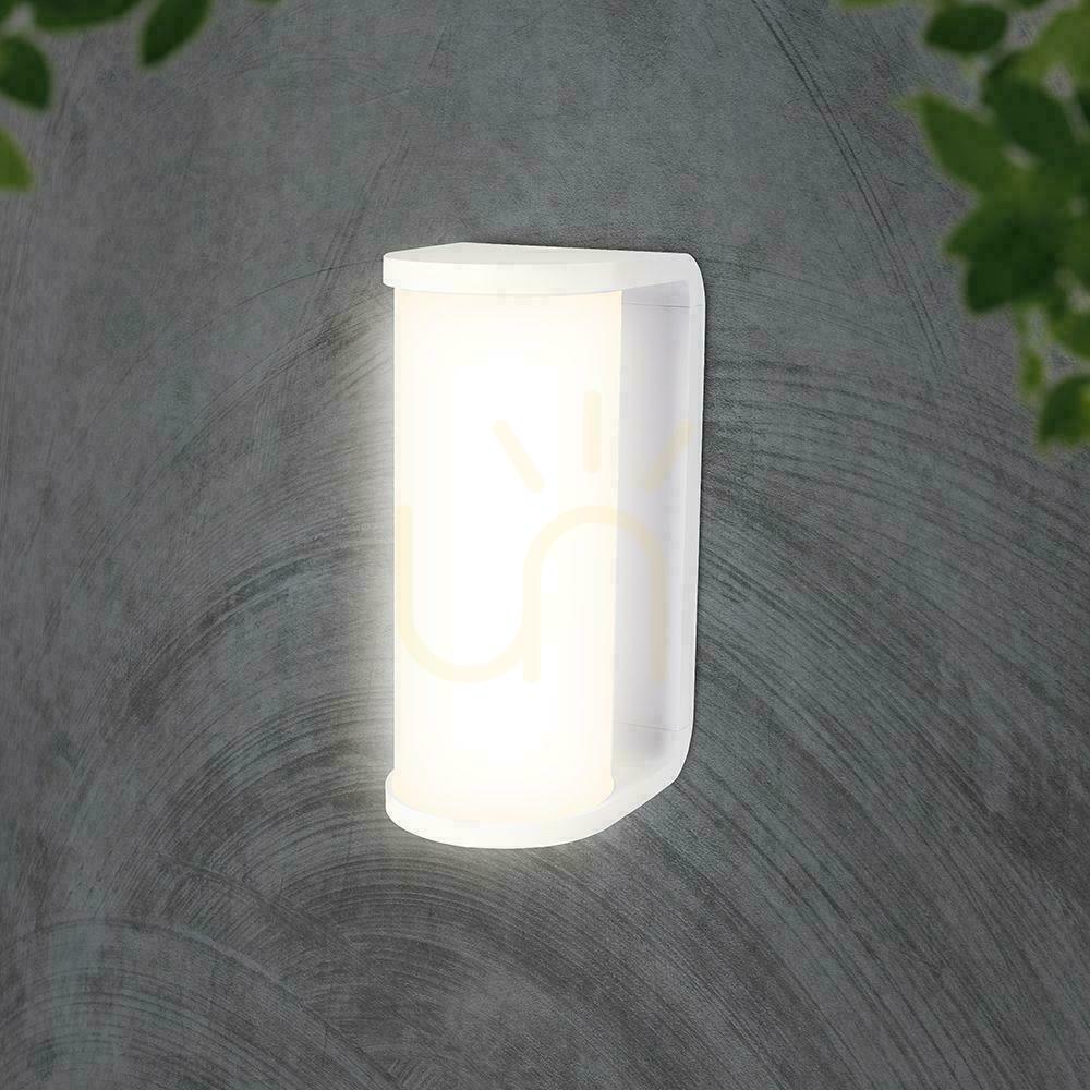 Aussicht Wandleuchte V-TAC 12W LED Schwarz IP65 VT-9112CCT 3000K-4000K-6500K 1760lm. Wandleuchte V-TAC 12W LED Schwarz IP65 VT-9112CCT 3000K-4000K-6500K 1760lm.