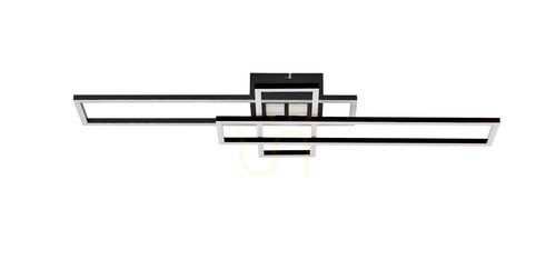Prüfen Deckenleuchte Zuma Line LUMENZ MS243-BK LED schwarz