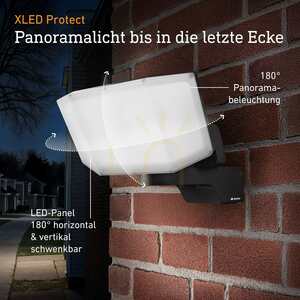 Steinel XLED Protect 090029 LED-Außenstrahler ohne Sensor, anthrazit, 13,6 W 3000 K small 8