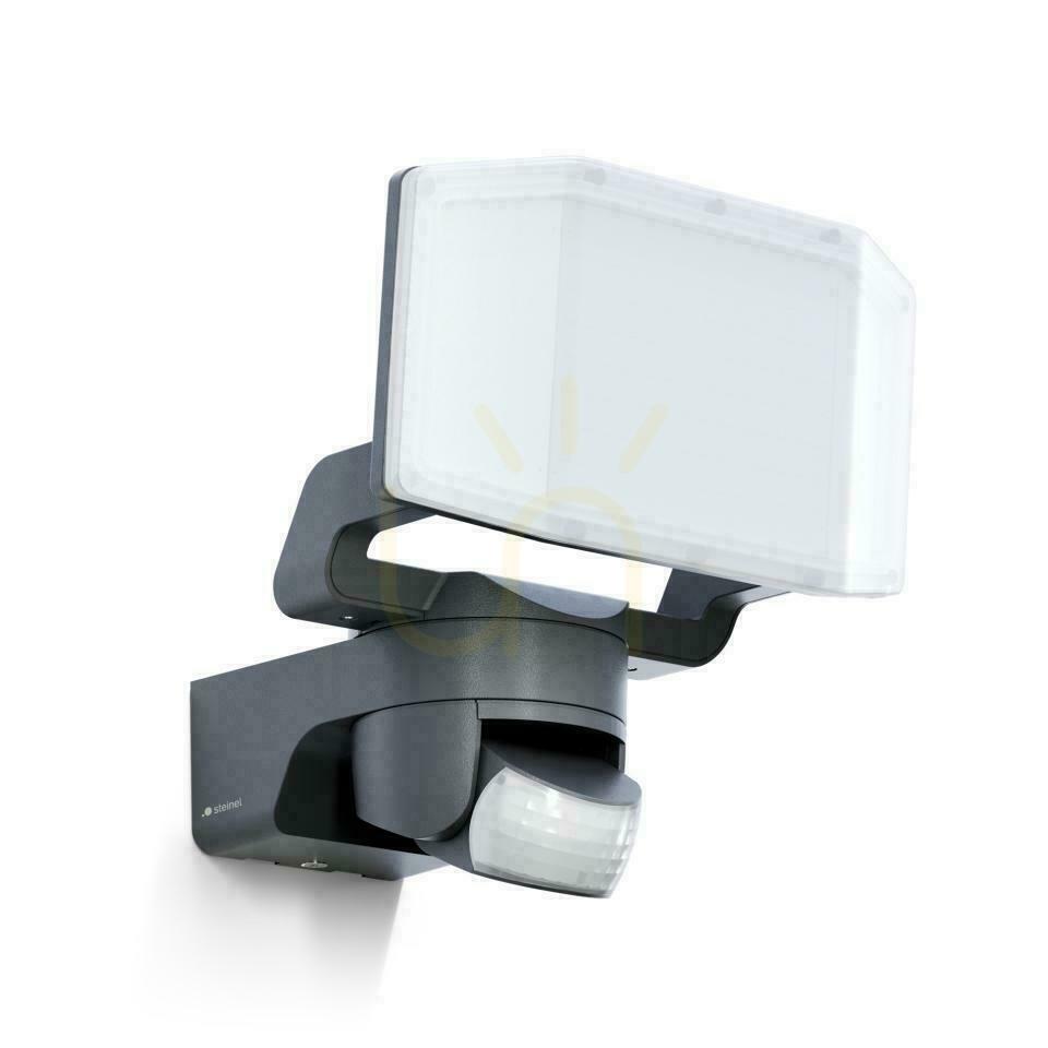 Steinel XLED Protect PIR 14,3W 3000K 1642lm IP54 IK03 230V antracit / plaststrålkastare med sensor