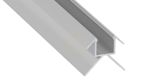 Aluminium-Eckprofil LUMINES Canto roh B/P 1 m small 0