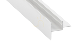 LED-Profil LUMINES MOTTA weiß lackiert zum Einputzen 2,02 m small 0