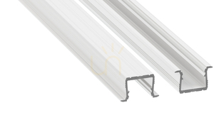 LED-Profil LUMINES Typ axin weiß lackiert 1 m small 0