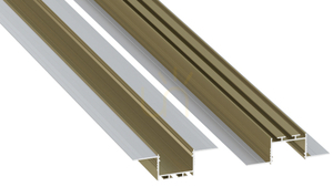 LED-Profil Lumines akin lackiert RAL 6013 Reed Green 1 m small 0