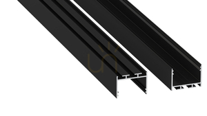 LED-Profil LUMINES Typ alba schwarz eloxiert 2 m small 0