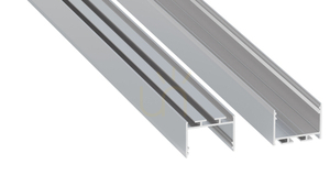 LED-Profil LUMINES Typ alba roh 2 m small 0