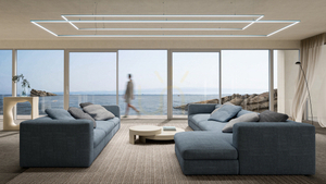 LED-Profil LUMINES Typ aria raw 1 m small 2