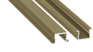 LUMINES LED-Profil axin Typ Reed Grün lackiert 2 m small 0