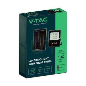 V-TAC 6W Solar LED Projektor Fernsteuerung, AUTO, Timer IP65 VT-55050 4000K 400lm small 1