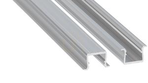 LED-Einbauprofil LUMINES axin, Aluminium roh, 2,02 m small 0